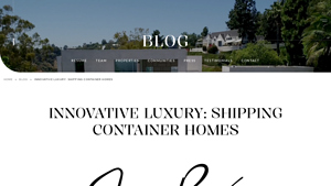 Joyce Rey - Shipping Container Homes