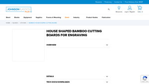 JP Plus - Bamboo House Shaped Cutting Board