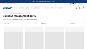 K-WAY - Suitcase Replacement Parts