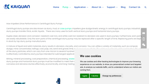 Kaiq Pump - Key Slurry Pumps