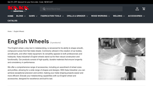 KAKA Industrial - English Wheel F1.2x710