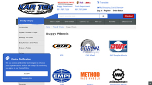 Kartek Off-Road - Buggy Wheels