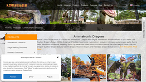 Kawah Dinosaur - Custom Animatronic Dragons
