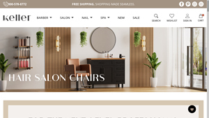 Keller - Salon Chairs