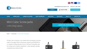 Kelston Actuation - Mini Cubic Screw Jack
