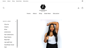 Kelyse Hair - Virgin Glam Hair Extensions