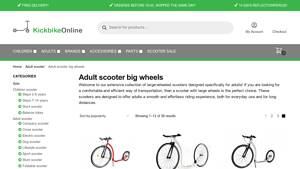 Kickbike - Scooters à Grandes Roues pour Adultes
