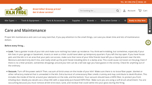 KilnFrog - Kiln Maintenance Essentials