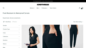 KindThread - Fluid Repellant & Waterproof Scrubs