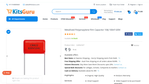 KitsGuru - 100nF 630V Film Capacitor