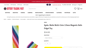 Speks - Matte Multi-Color Magnetic Balls Fidget Toy