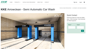 KKE - Arrowclean Semi-Automatic Car Wash System