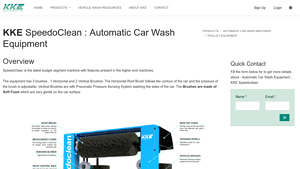 KKE - SpeedoClean Automatic Car Wash Machine