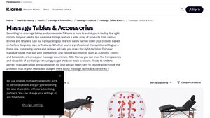 Klarna - vidaXL Foldable Massage Table