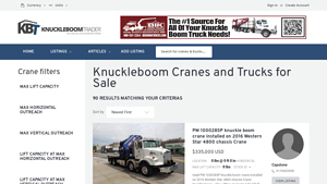 Knuckleboom Trader - Knuckleboom Cranes and Trucks