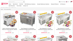 Kolice - Commercial Marble Cold Plate Ice Cream Machine
