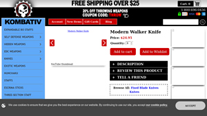 Kombativ - Modern Walker Knife