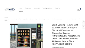 KoolMore - Snack Vending Machine KM-VMRWT-66EBR