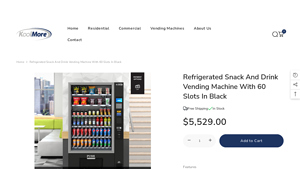 KoolMore - Refrigerated Snack and Drink Vending Machine