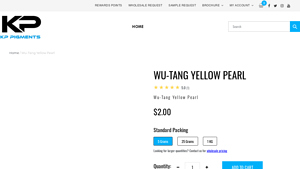KPPigments - Wu-Tang Yellow Pearl