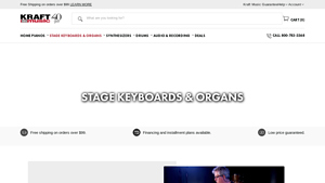 Kraft Music - Stage Keyboards & Organs Collection