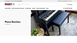 Kraft Music - Piano Benches