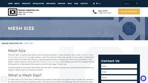 Kramer Industries - Abrasive Media Solutions