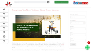 KrishiTek - Power Weeder