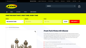 K-Tech - Front Fork Piston Kit for Showa 20SSK SHO-1