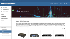KVM Switches Online - IPTV Encoders