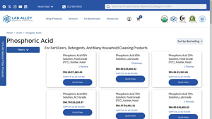 Lab Alley - Phosphoric Acid 85% Solution