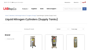 LabRepCo - Chart Dura-Cyl 230-Liter LN2 Supply Tank