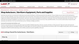 LabX - Autoclaves and Sterilizers