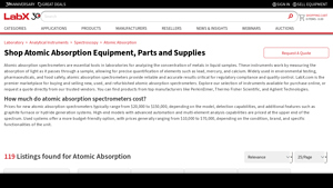 LabX - Atomic Absorption Spectrometers
