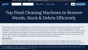 Lakemat - Pond Cleaning Machines