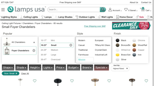 Lamps USA - Small Foyer Chandeliers