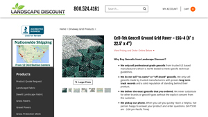 Cell-Tek - Geocell Ground Grid Paver LSG-4