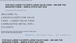 Large Culvert - Corrugated Metal & Steel Pipes