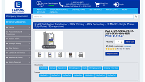 Larson Electronics - 5 kVA Distribution Transformer