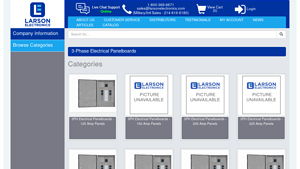 Larson Electronics - 100A Power Panelboard