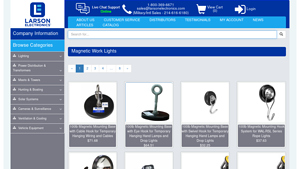 Larson Electronics - Magnetic Work Lights