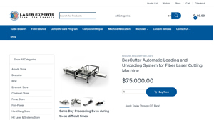 Laser Experts Inc - BesCutter Automatic Loading and Unloading System