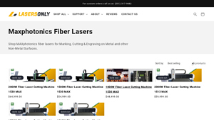 Maxphotonics - Fiber Laser Cutting Machines
