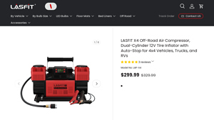 LASFIT - X4 Off-Road Air Compressor