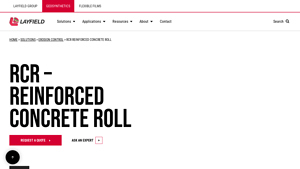 Layfield Group - RCR® Reinforced Concrete Roll