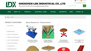 LDK Sports Equipment - Gymnastic Pommel Horse & Accessories