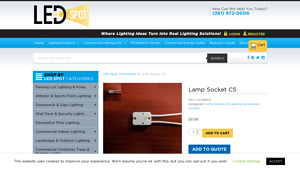 LEDSpot - 12V MR16 Lamp Socket C5