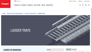 Legrand - Metallic Ladder 3D Drawings