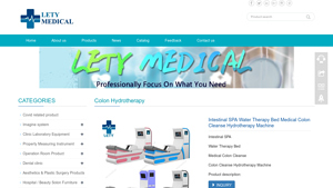 Lety Medical - Intestinal SPA Water Therapy Bed