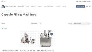 LFA - Capsule Filling Machines